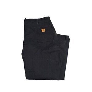 Carhartt B11 MDT Pants Mens 44x30 Blue Canvas Carpenter Work Utility‎